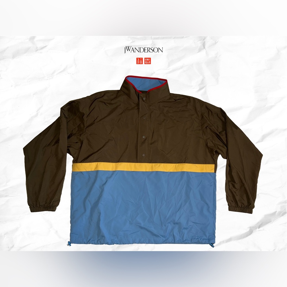 JW Anderson X Uniqlo Colour Blocked Windbreaker Anorak